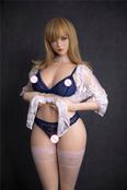 High Quality Sexy Real Silicone Sex Doll Silikodoll D Cup Tan Skin Breast Big Ass Realistic Vagina Ass Anal Love by Automatic Woman